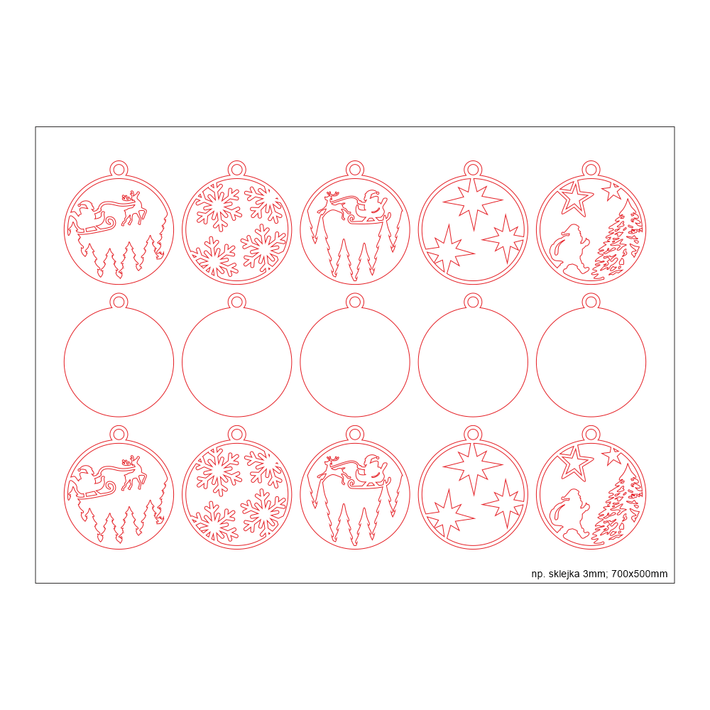 ozdoby gotowy plik svg