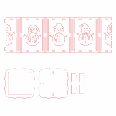 gotowy plik svg bałwan bałwanek