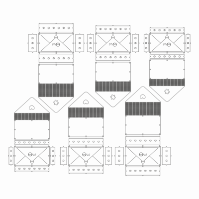 pudełka walentynkowe