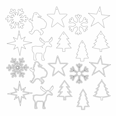 plik svg ozdoby swiateczne