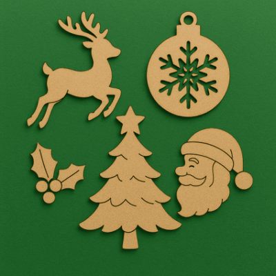 BOŻE NARODZENIE - gotowe pliki wektorowe svg do pobrania